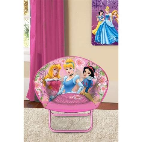 Disney Princess Mini Saucer Chair Pink Kids Chairs Kids Lounge
