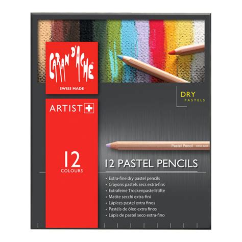 Caran D Ache Pastel Coloured Pencils Set Markersnpens