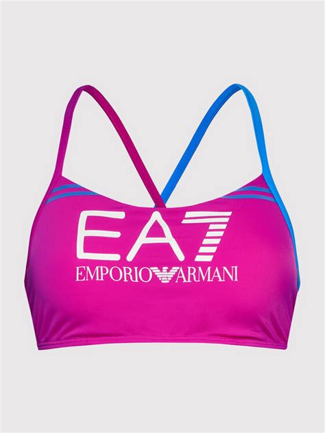 Ea Emporio Armani Bikini R Fioletowy Modivo Pl