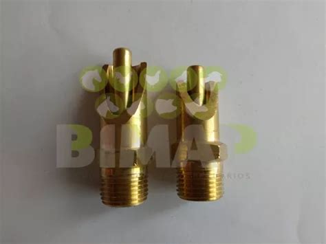 Bebedero Chup N Para Cerdos Lech N Bronce Mercadolibre