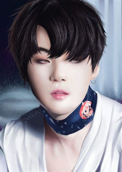 Suga Bts Cute Fanart