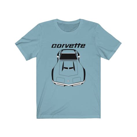 Multi Color Corvette C3 T Shirt Chevrolet Corvette Shirts Etsy