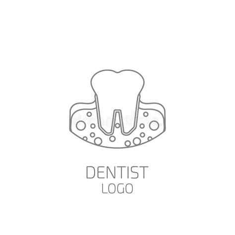 Tandarts Logo Tandembleem Vector Illustratie Vector Illustratie