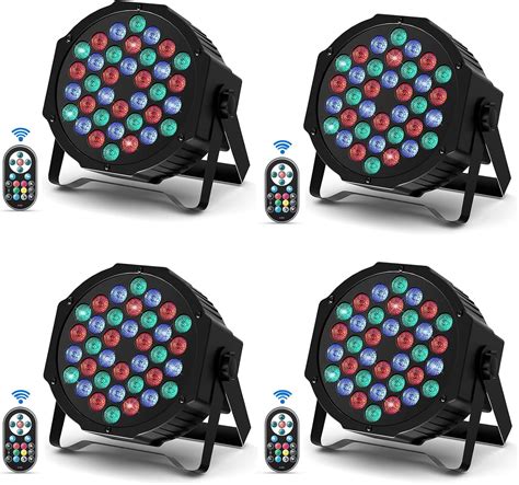 Delibang Pezzi Luce Di Scena Led Par Rgb Illuminazione Palco Dmx