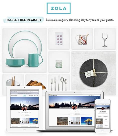 Wedding Registry With Zola A Promotion