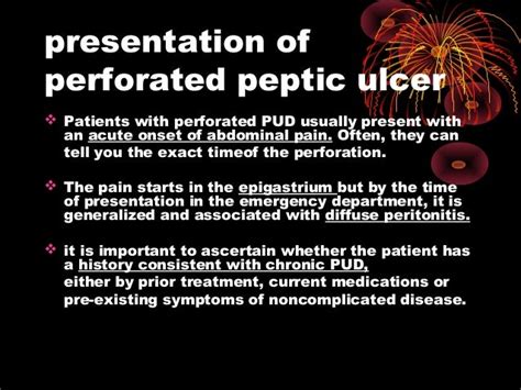 Perforated Peptic Ulcers