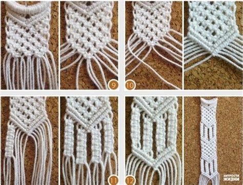 DIY Two Ring Closure Macrame Belt Macrame Bracelets Macrame Patterns