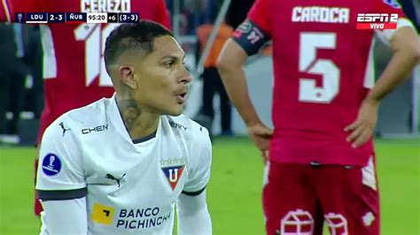 Paolo Guerrero Tuvo La Clasificación De Ldu Y Falló Solo Frente Al Arco