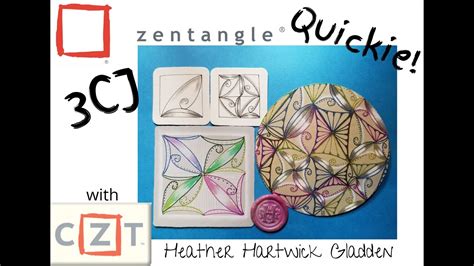 3cj Zentangle® Quickie Youtube