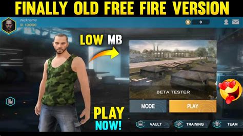 💥old Free Fire Version Released In Tamil Free Fire New Update Free