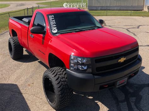 2008 Chevrolet Silverado 1500 Tis 544bm Rough Country Suspension Lift 7 5 Custom Offsets