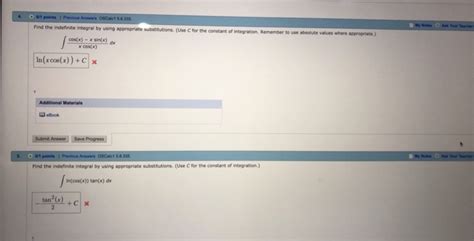 Solved O Pointsi Previous Answers Oscalc Chegg