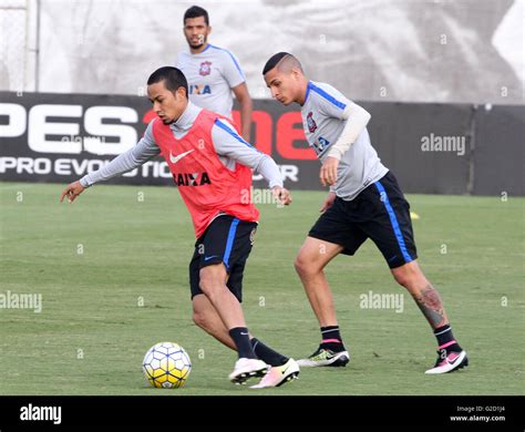 Sao Paulo Brazil Training Corinthians Lucca And