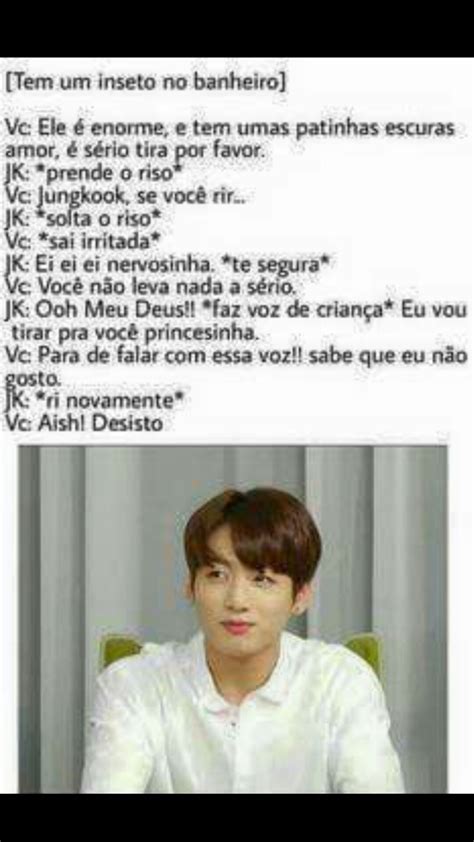 Pin De Iris Gabriela Em Bts Jungkook Melhores Fanfics Frases Em