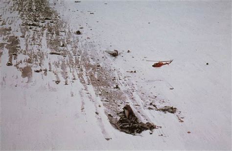 After the crash - Mount Erebus Disaster