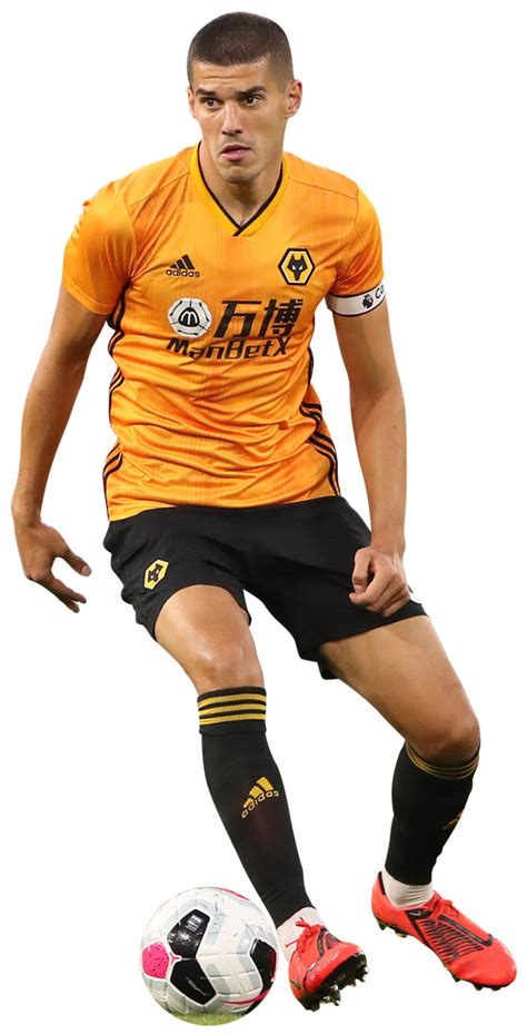 Conor Coady Wolverhampton Wanderers football render - FootyRenders