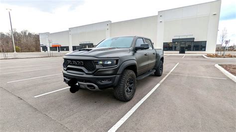 Dodge Ram TRX MAtte Phantom Black - Concept Wraps