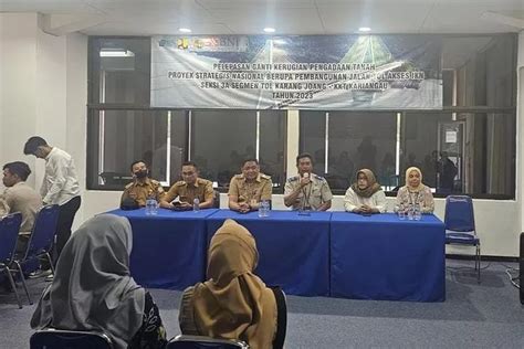 Pelepasan Ganti Rugi Pengadaan Tanah Proyek Strategis Nasional Untuk