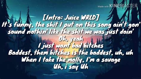 Juice Wrld Bandit Ft Nba Young Boy Lyrics Video Hd1081i Youtube