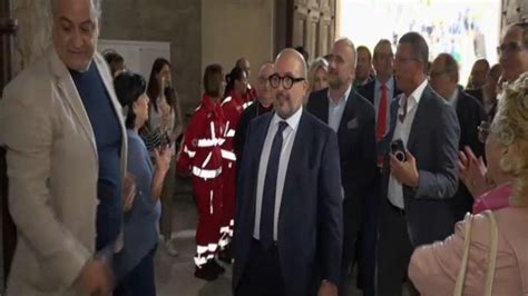 Il Ministro Sangiuliano Visita Il Battistero E La Domus Di Nocera Superiore