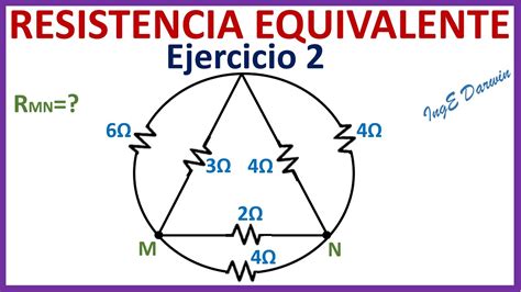 Así se calcula la RESISTENCIA EQUIVALENTE simulación Ejercicio 2