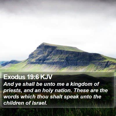 Exodus 19 Scripture Images - Exodus Chapter 19 KJV Bible Verse Pictures