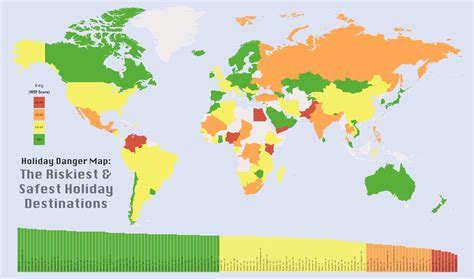 Holiday Danger Map The Riskiest & Safest Holiday Destinations