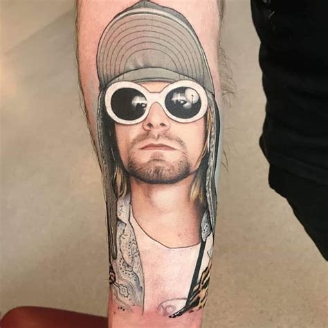 Kurt Cobain By David Corden At Semper Edinburgh Kurt Cobain Sick