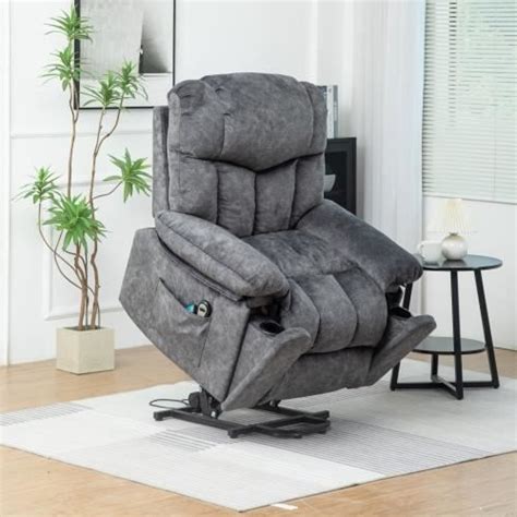 Fauteuil De Massage R Glage Electrique Pour Personnes Ag Es Canap