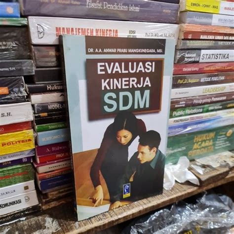 Jual Evaluasi Kinerja SDM By Dr A A Anwar Prabu Mangkunegara Shopee