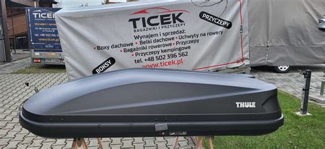 Thule Touring L 780 Box dachowy Czarny aeroskin Orzesze Jaśkowice OLX pl