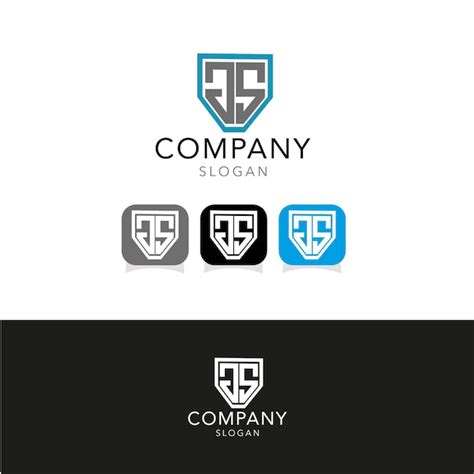 Premium Vector Modern Monogram Initial Letter Gs Logo Design Template