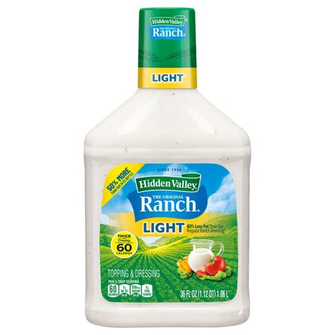 Save on Hidden Valley The Original Ranch Topping & Salad Dressing Light ...