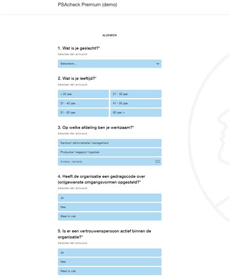 PSA Check Uitleg Voorbeeld