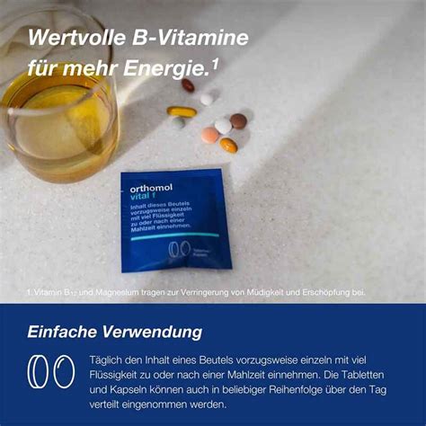 Orthomol Vital F Tabletten Kapseln Kombipackung St Online Bei