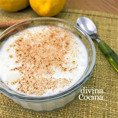 Arroz Con Leche En El Microondas Receta De Divina Cocina