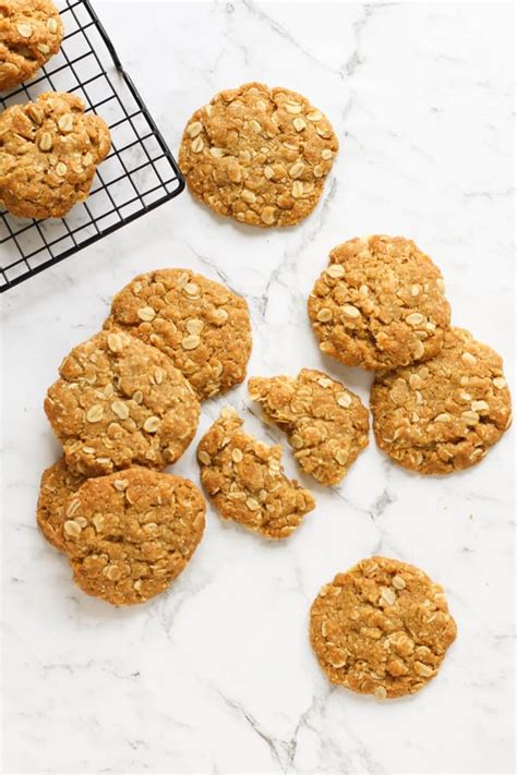 Chewy Anzac Biscuits Oven Or Air Fryer Cook It Real Good