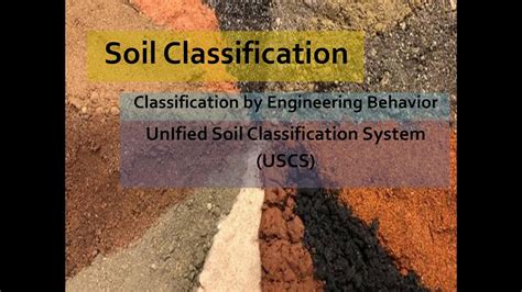 Geotechnical Engineering Lecture 05 33 Unified Soil Classification