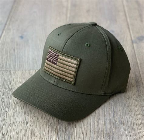 Flex Fit Patriot Hat® Olive - Schmee