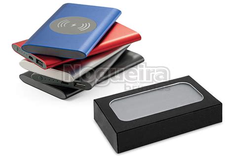 Power Bank Wireless Personalizado Carregador Brindes