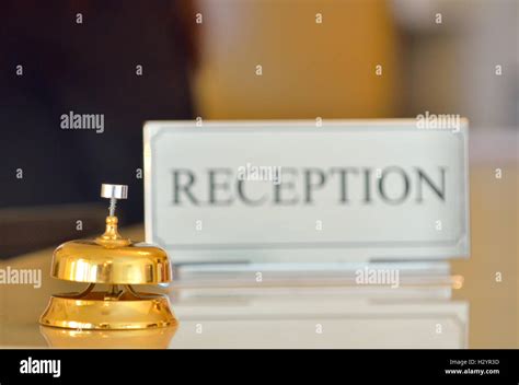 Hotel Reception Desk Bell Hi Res Stock Photography And Images Alamy