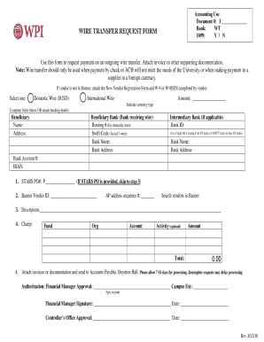 Fillable Online Forms Controller Offices WPI Fax Email Print PdfFiller