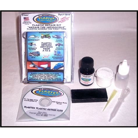 Plastex Plastic Repair Kit Small Clear