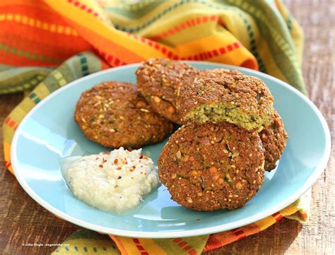 Baked Parippu Vada Recipe - Chana Dal Fritters - Vegan Richa