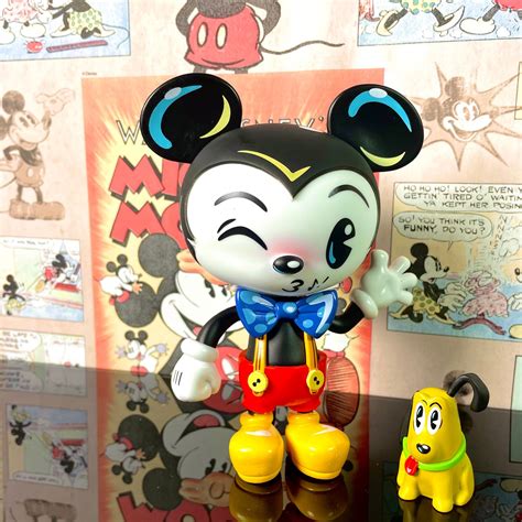 Mickey Mouse Figurines Minnie Mouse Mindy Retro Style Retro Fashion Toys Disney Characters