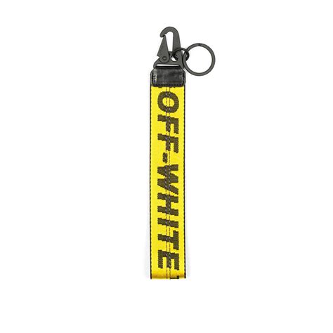 Download Off White Logo Men's Industrial Keychain Wallpaper ...