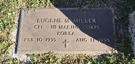 Eugene Mcclelland Gene Miller Monumento Find A Grave