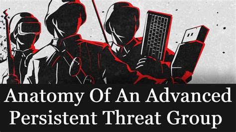 Anatomy Of An Advanced Persistent Threat Group Security Investigation