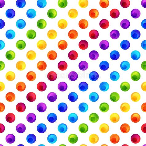 Rainbow Polka Dots Stock Illustrations 1939 Rainbow Polka Dots Stock