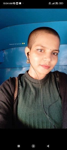 Young Indian Girl Goes To Smooth Head Shave Bald Is Beautiful Village Barber Stories